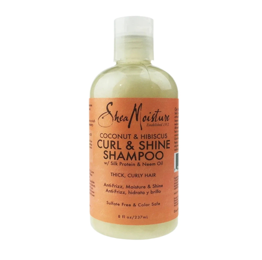 Shea Moisture Coconut Hibiscus Curling Shampoo, 384ml