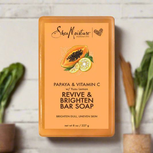 Shea Moisture Papaya & Vitamin C Revive and Brighten Bar Soap