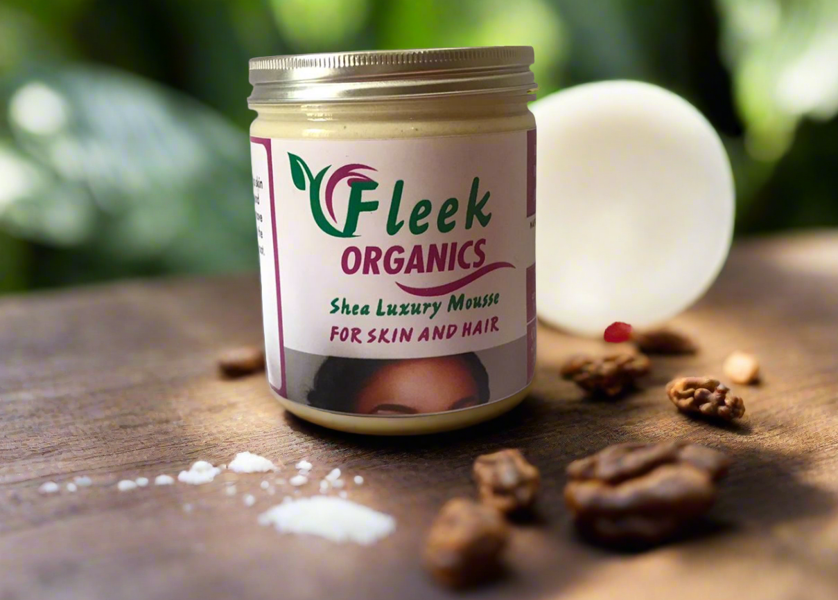 Fleek Organics Shea Luxury Mousse For Skin And Hair - 500g/1kg/5kg/10kg/20kg/250g