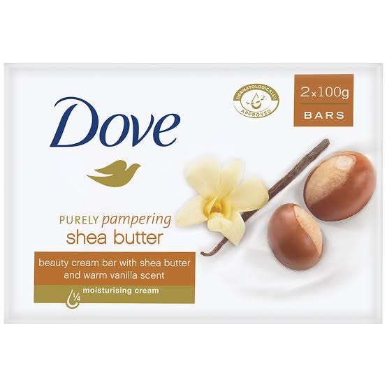 Dove Purely Pampering Shea Butter Soap 4pcs