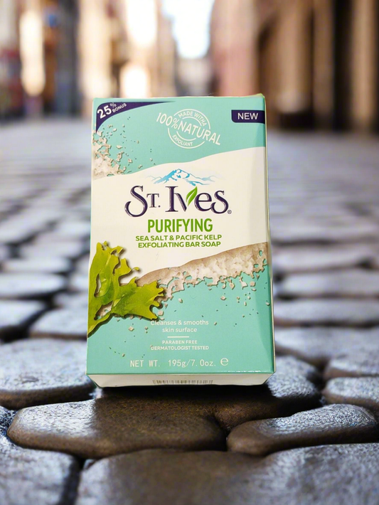 St. Ives Purifying Exfoliating Bar Soap